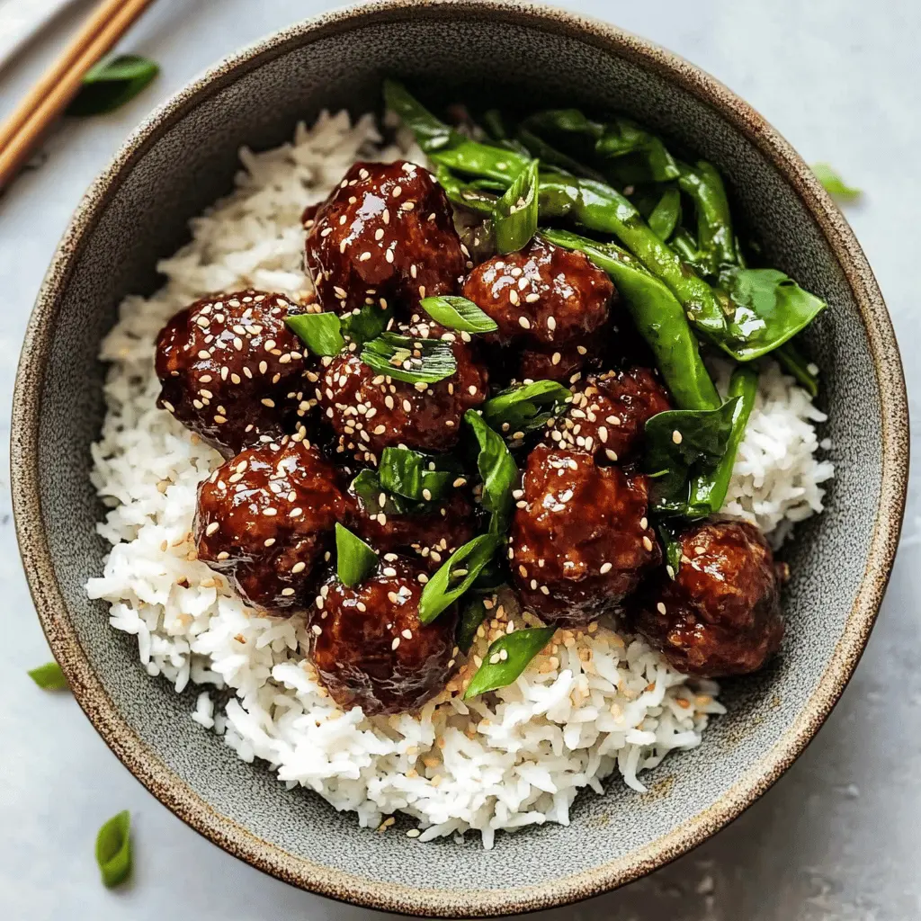 Get ready for a quick and delicious meal with these 30-minute Mongolian Beef Meatballs! Juicy meatballs are tossed in a rich, sweet, and savory sauce made with soy sauce, ginger, and garlic. Perfect for busy weeknights or meal prep, this dish is a crowd-pleaser that pairs wonderfully with rice or noodles. Save this recipe for dinner that’s simple yet full of flavor!