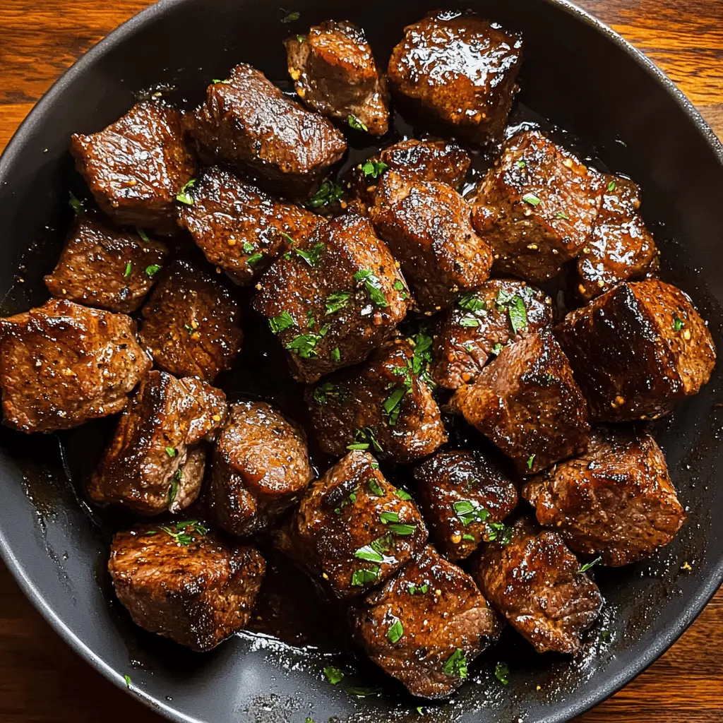 Sink your teeth into these mouthwatering Cajun Garlic Butter Steak Bites! Packed with bold flavors, tender steak, and a buttery garlic twist, this dish is perfect for quick weeknight dinners or weekend gatherings. Don't miss out on this delicious recipe – save it for your next cooking adventure!