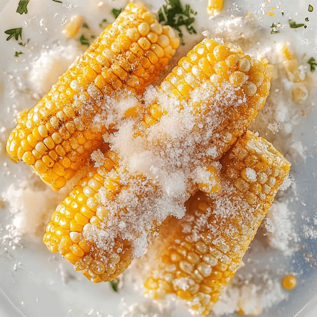 Tired of the same old side dishes? Try making frozen corn on the cob in your air fryer! This quick and simple recipe locks in all the sweet flavors while giving you that perfect golden finish. It's a delightful addition to any meal or a great snack for sunny days. Save this recipe for your next cookout or family dinner!