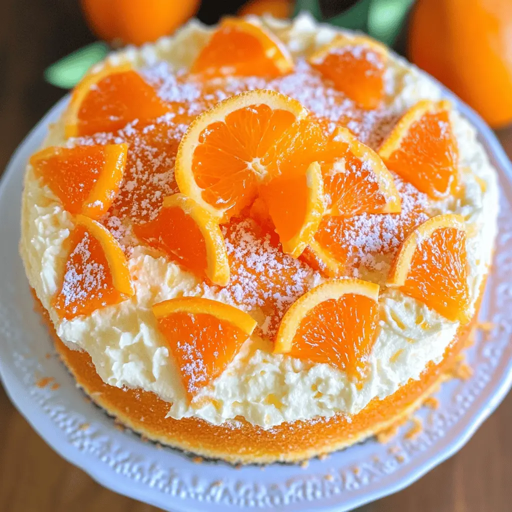 This Orange Creamsicle Cake is a delightful twist on a classic treat! Bursting with fresh orange flavor and creamy frosting, it’s perfect for birthdays, summer picnics, or whenever you want a sweet escape. This easy recipe combines soft cake layers with a creamy orange filling for a refreshing dessert everyone will love. Save this recipe for your next gathering; it’s sure to be a hit!