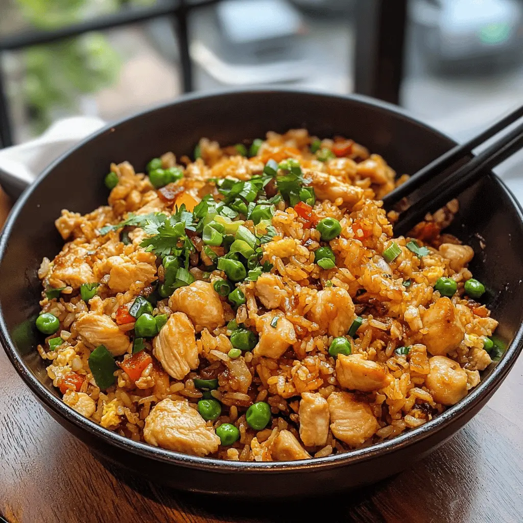 Easy Restaurant-Style Chicken Fried Rice Recipe