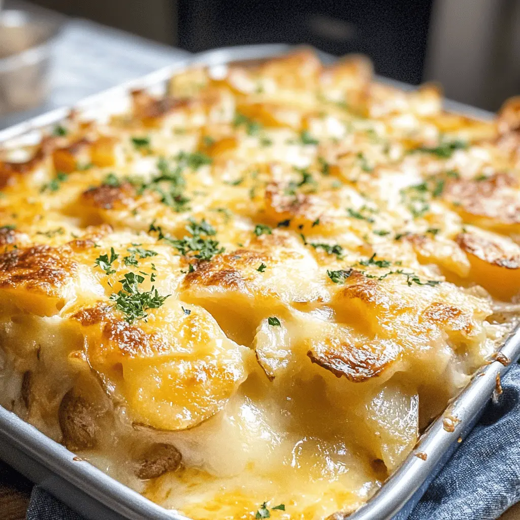 Easy Smoked Cheesy Potatoes Recipe