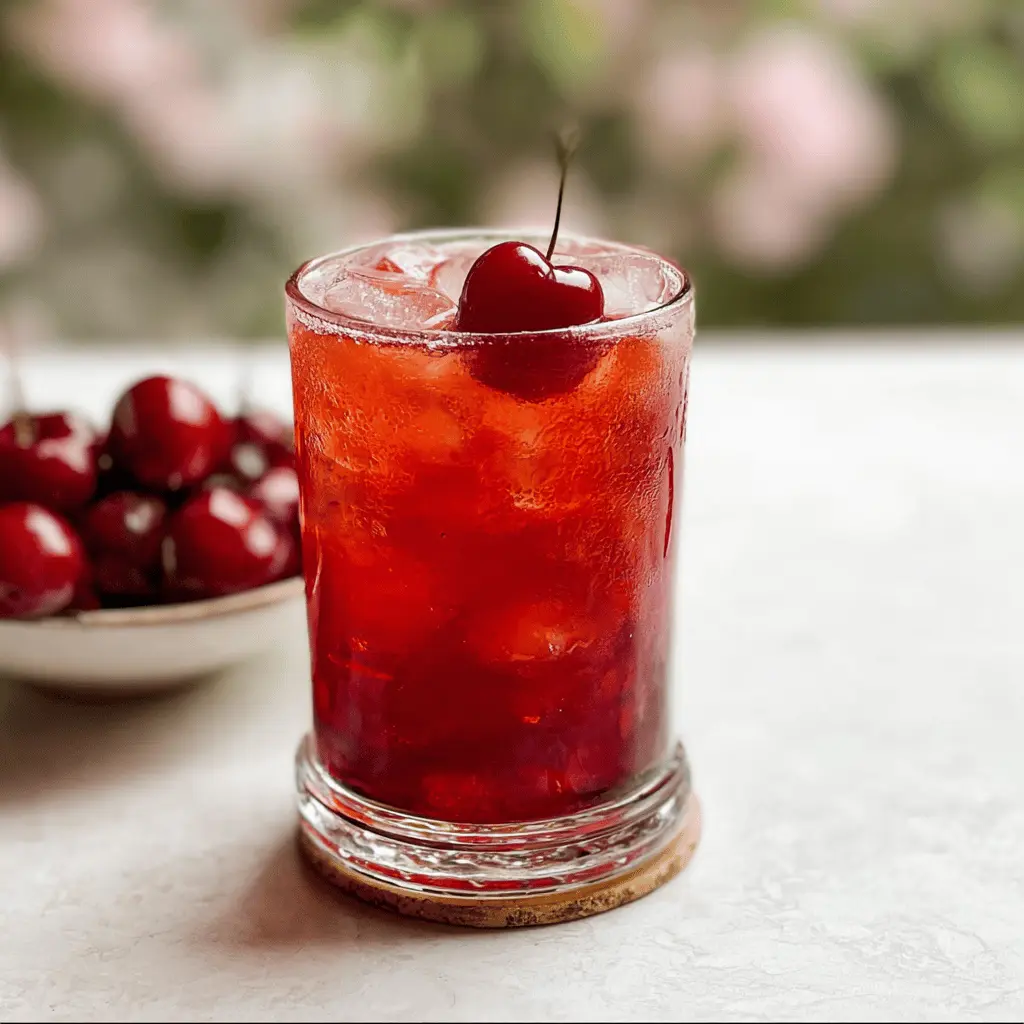Easy Cherry Iced Tea Recipe for Summer