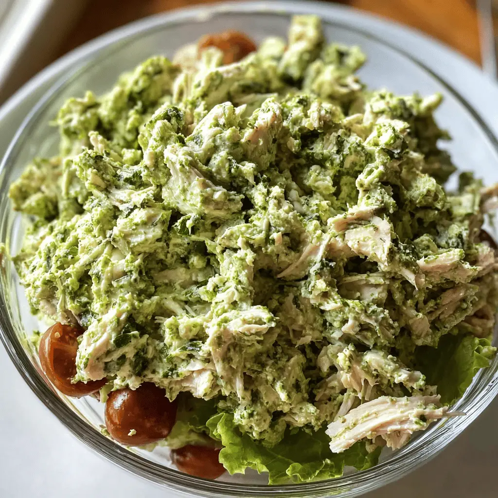 Easy Green Goddess Chicken Salad Recipe