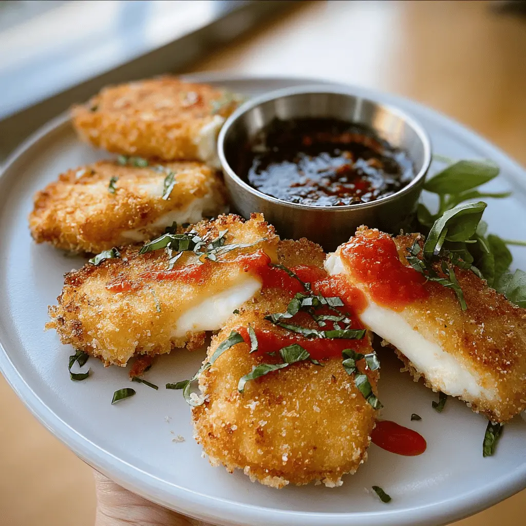 Easy Blackstone Fried Mozzarella Bites