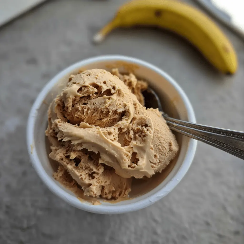 Easy Homemade Cottage Cheese Peanut Butter Ice Cream