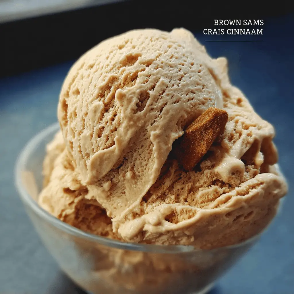 Easy Brown Sugar Cinnamon Ice Cream Recipe