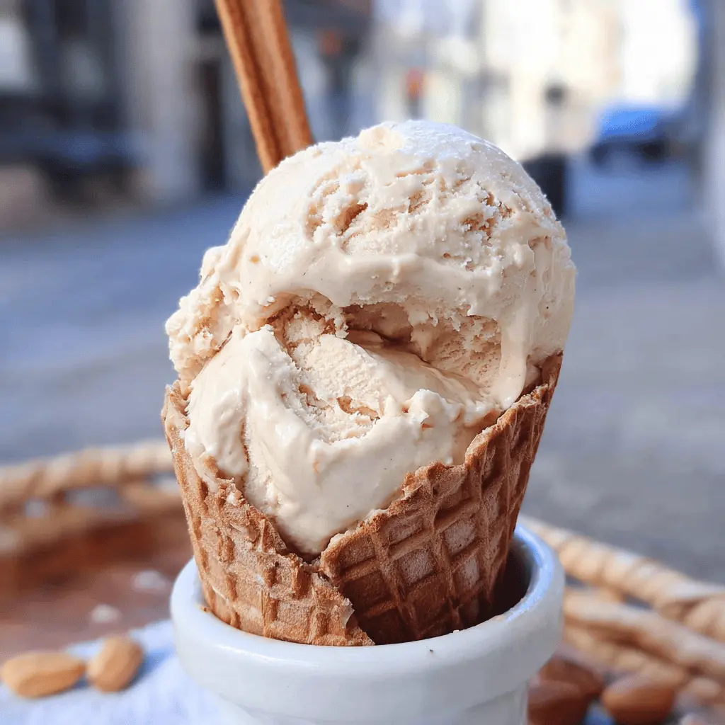 Easy No Churn Peanut Butter Ice Cream Recipe