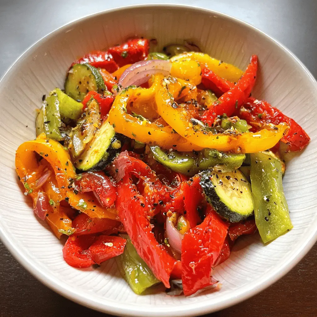 Easy Sweet Pepper Salad Recipe for Summer
