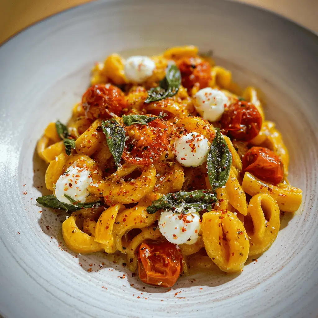 Easy Cherry Tomato and Basil Pasta Recipe