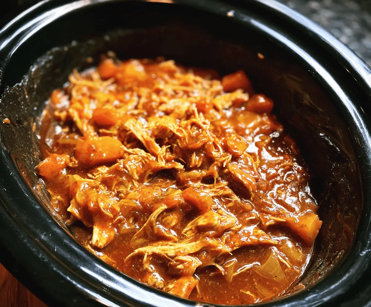 Easy Slow Cooker Hawaiian Chicken Recipe
