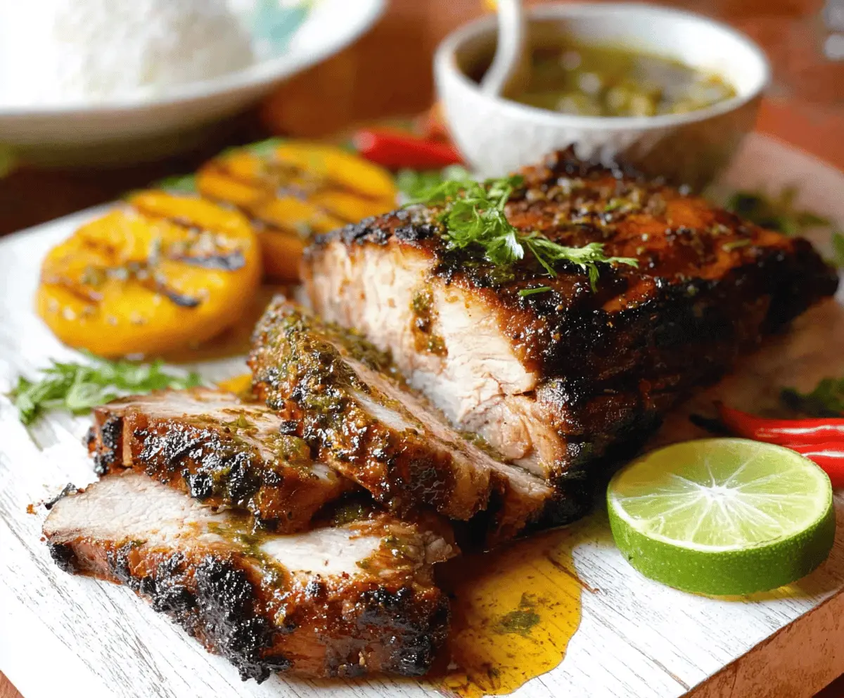 Easy Cuban Mojo Marinated Pork Recipe