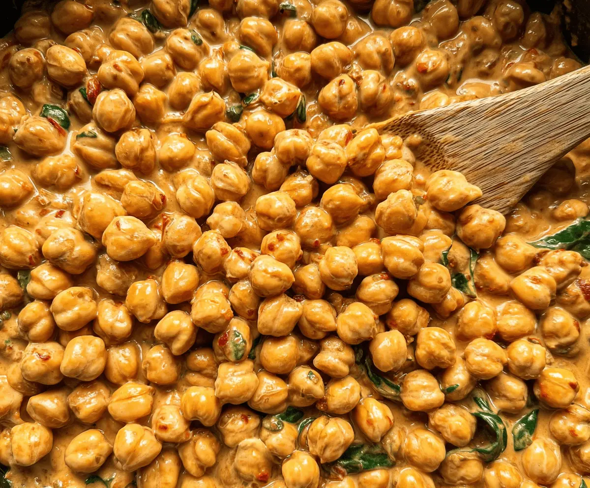Easy Marry Me Chickpeas Recipe