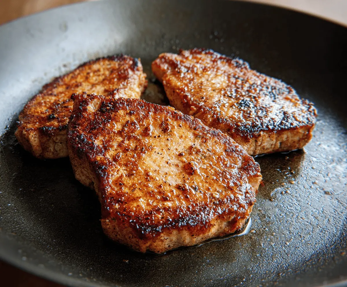 Easy Juicy Boneless Pork Chops Recipe