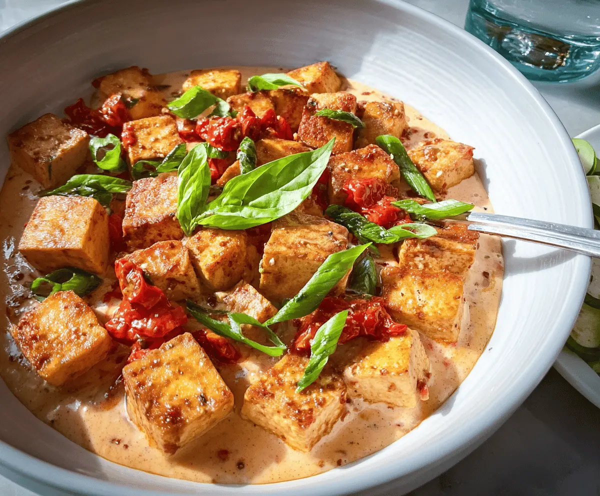 Creamy Marry Me Tofu Recipe – Easy & Delicious