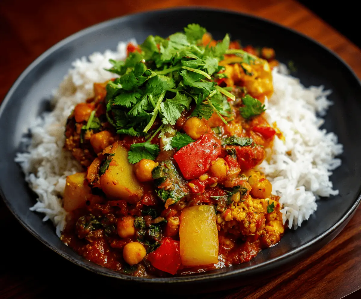 Chickpea and Vegetable Curry
