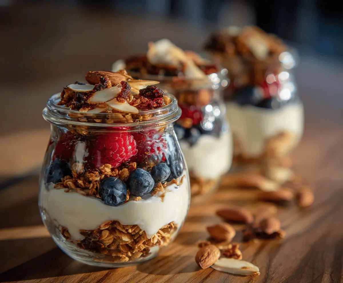 Yogurt Parfait with Granola