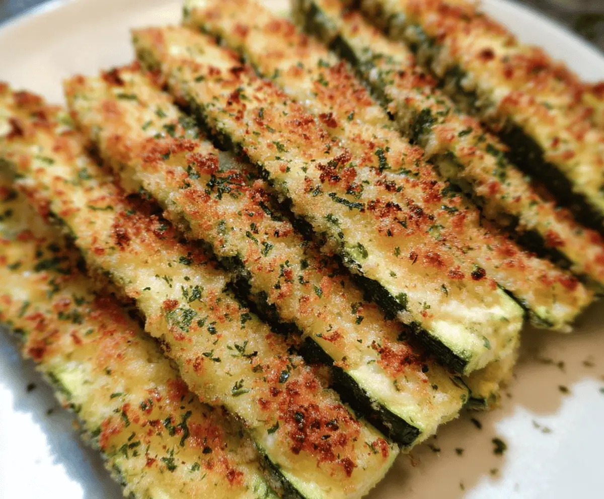 Easy Baked Parmesan Zucchini Recipe