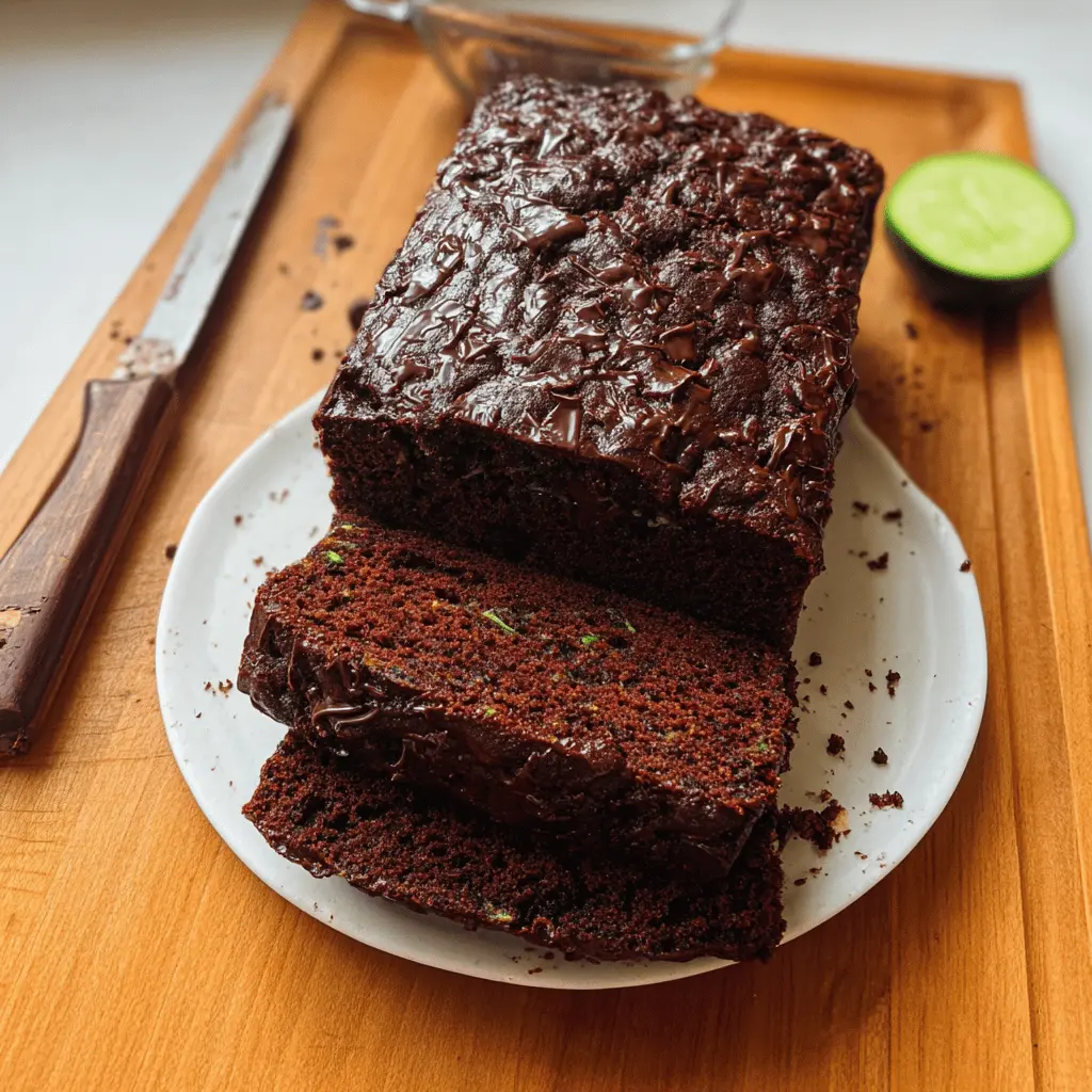 Moist Gluten-Free Chocolate Zucchini Bread Recipe