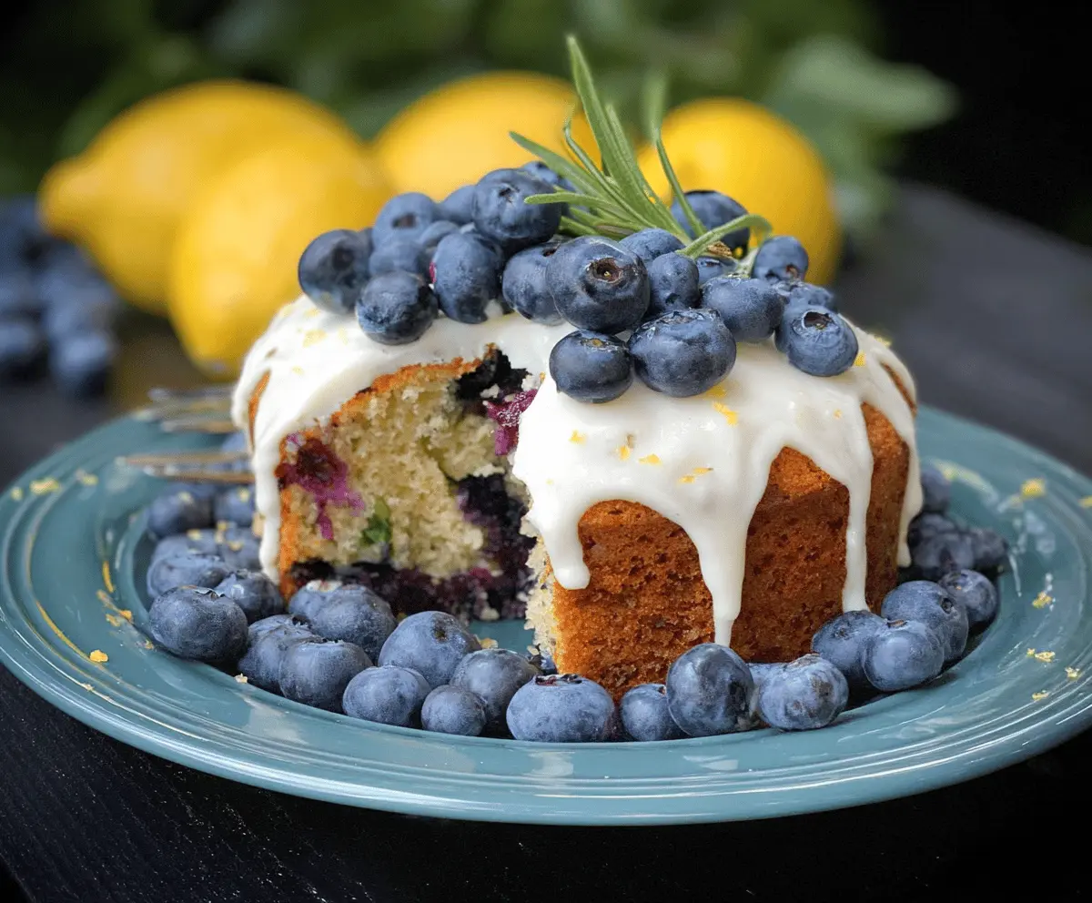 Moist Blueberry Zucchini Cake Recipe