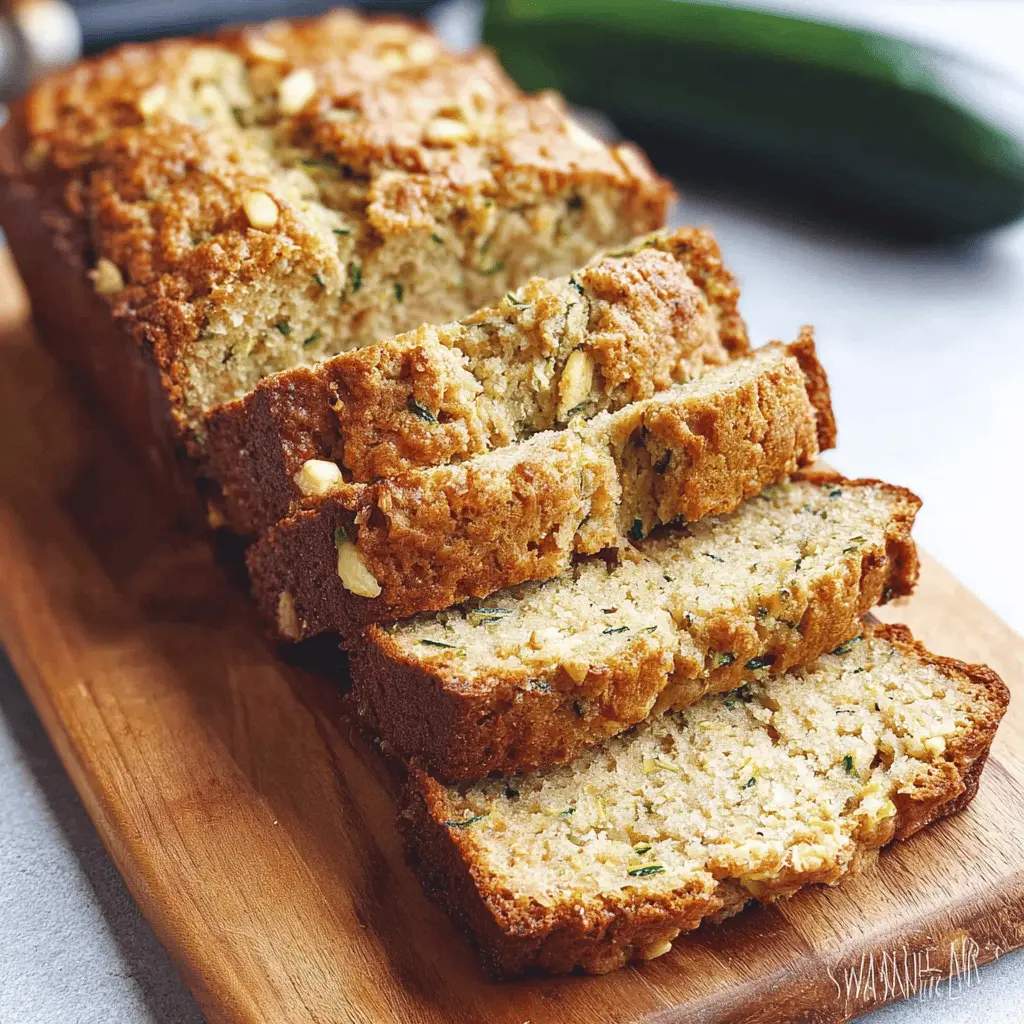 Moist Almond Flour Zucchini Bread Recipe