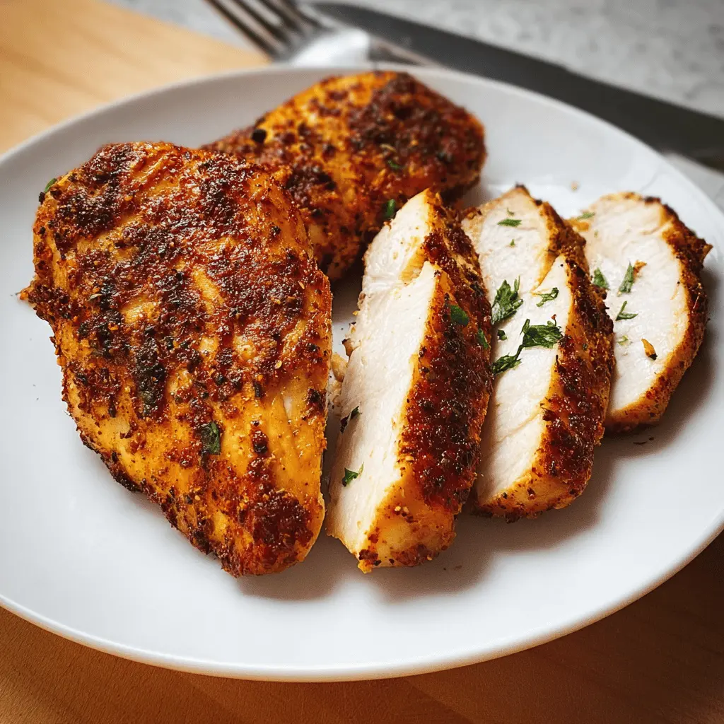 Juicy Air Fryer Chicken Breasts Recipe
