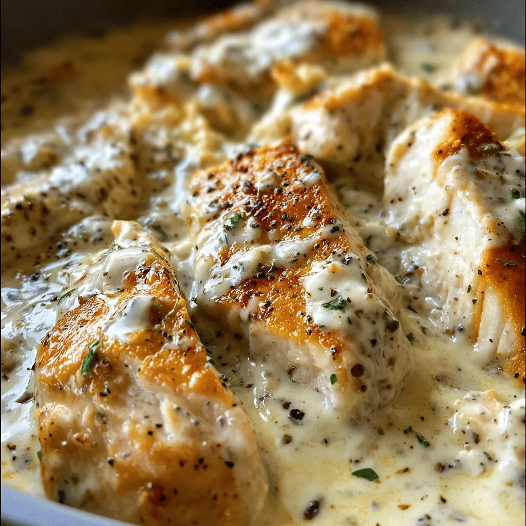 Easy Creamy Ranch Chicken Recipe