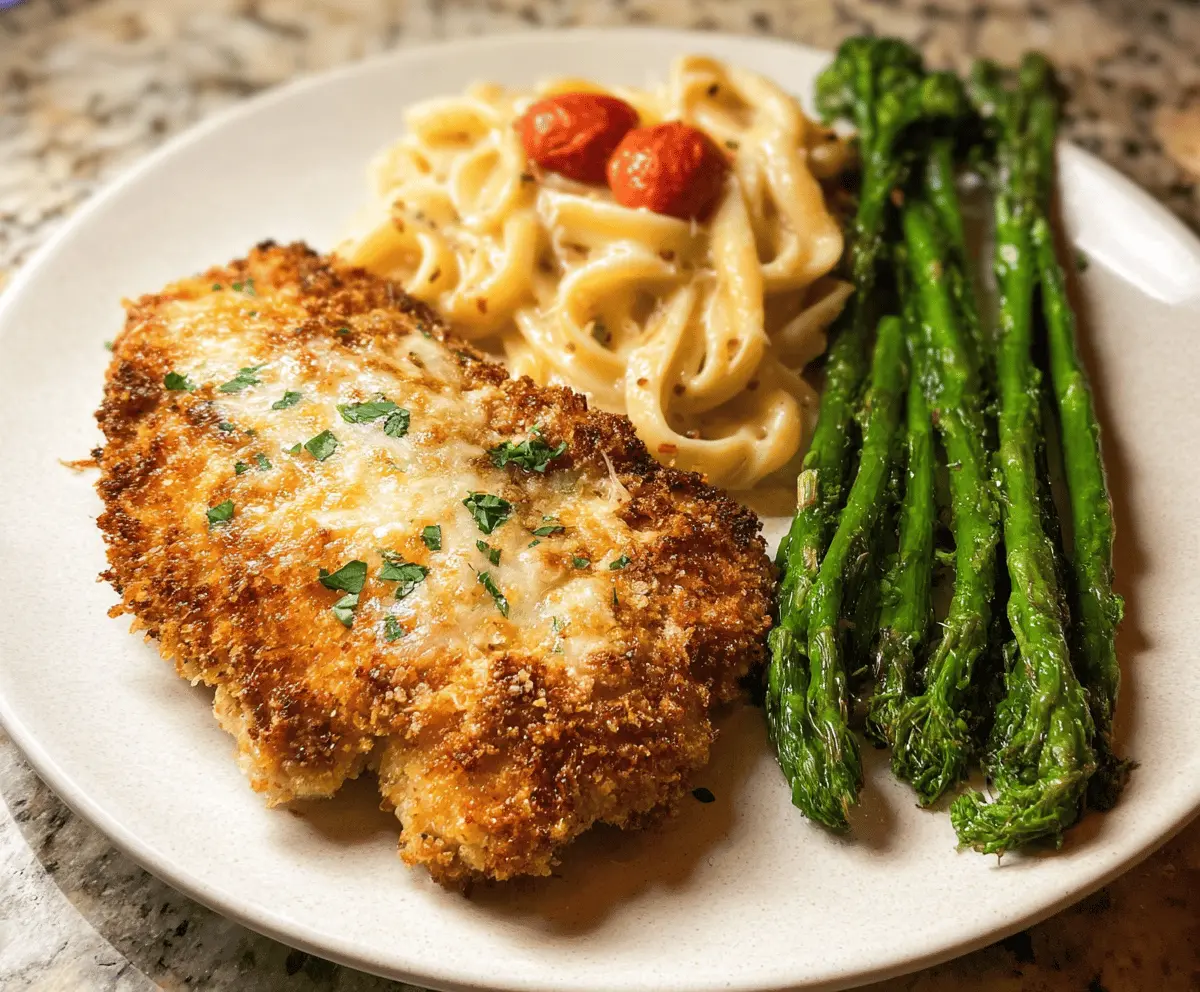 Crispy Parmesan Crusted Chicken Recipe