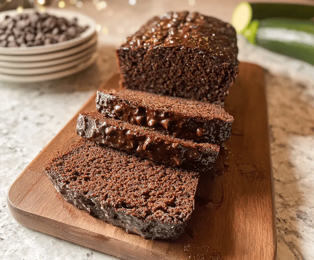 Moist Chocolate Zucchini Bread Recipe