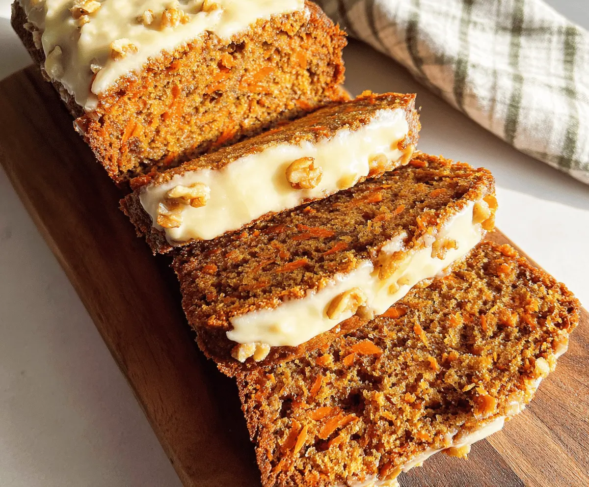 Easy Moist Carrot Bread Recipe