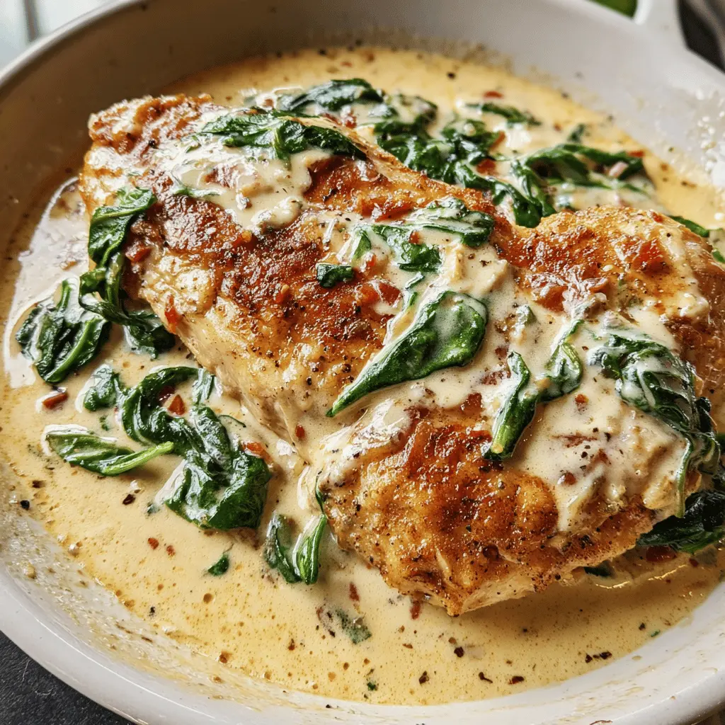 Creamy Chicken Florentine Recipe for Dinner