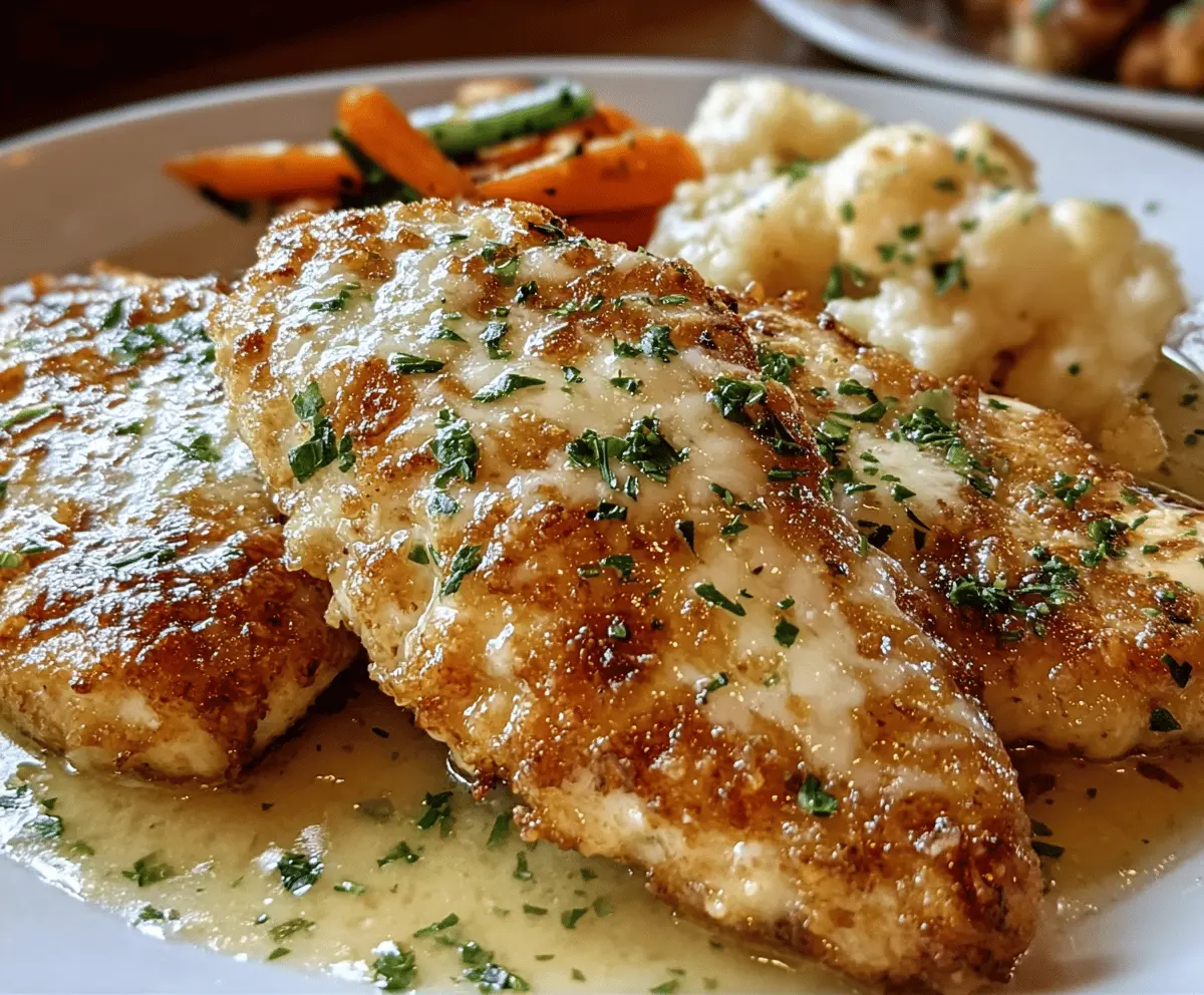 Easy Longhorn Steakhouse Parmesan Chicken Recipe
