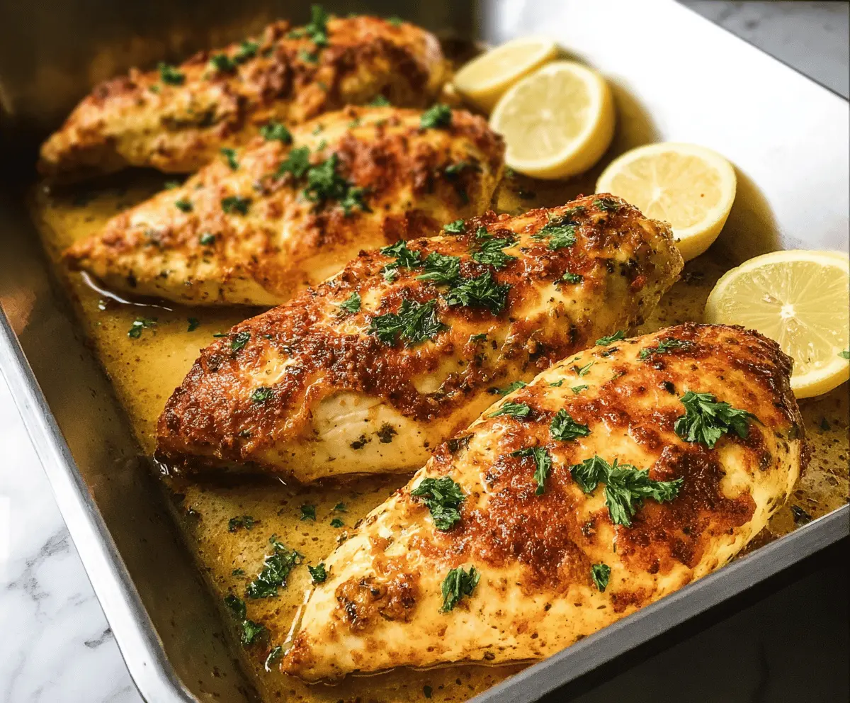 Easy Oven Baked Chicken Breast Recipe
