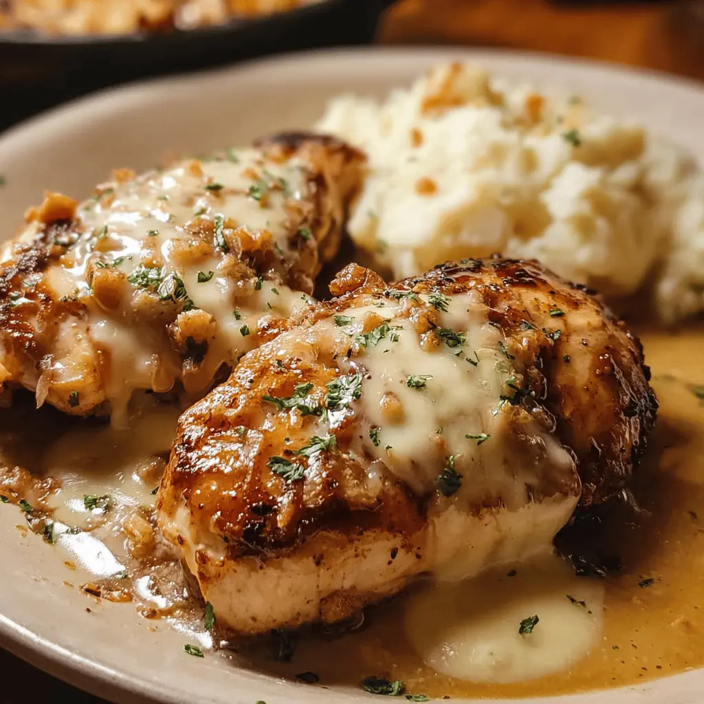 Easy Texas Roadhouse Smothered Chicken Recipe