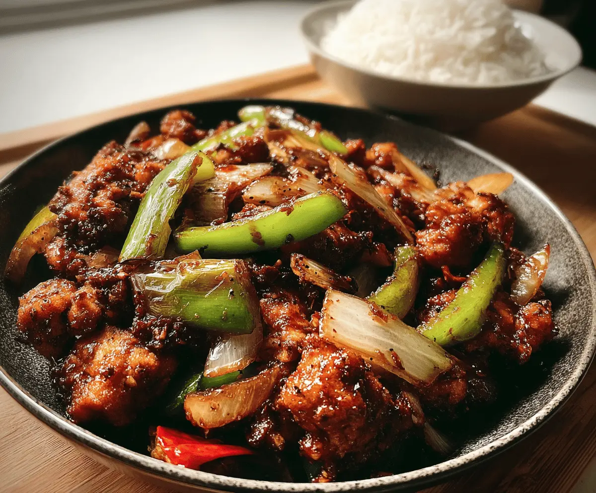 Easy Black Pepper Chicken Recipe for Dinner