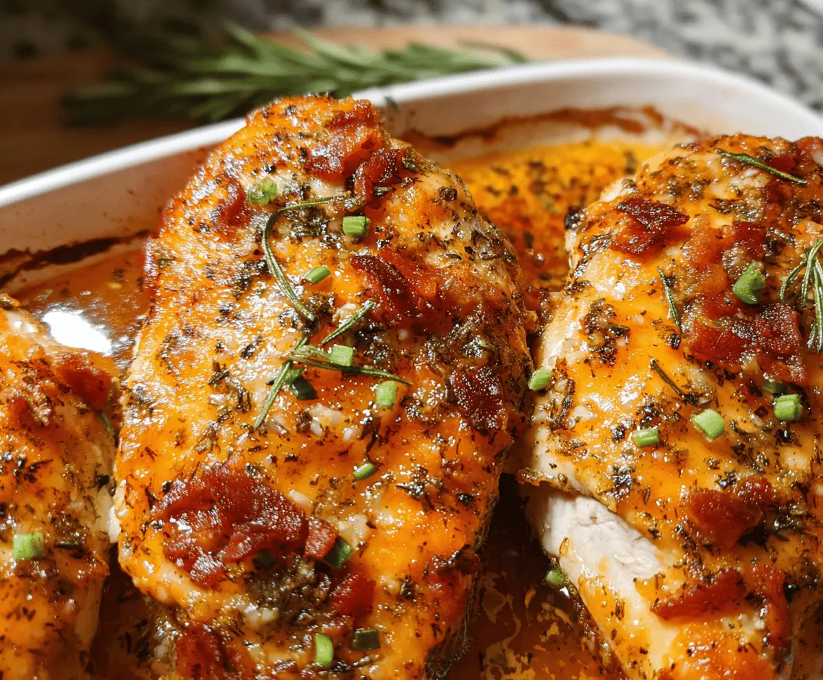 Easy Baked Crack Chicken Breasts Recipe