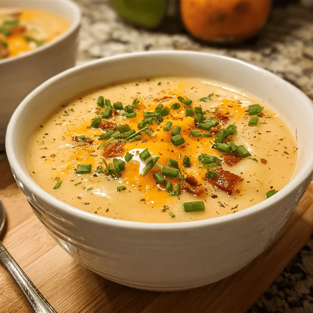 Creamy Crockpot Potato Soup Recipe