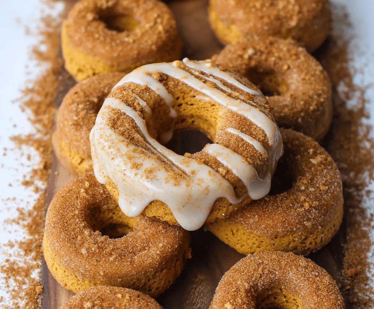Baked Pumpkin Spice Donuts