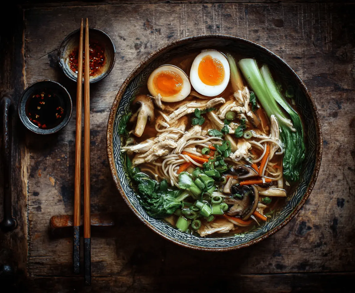Chicken Soba Noodle Soup