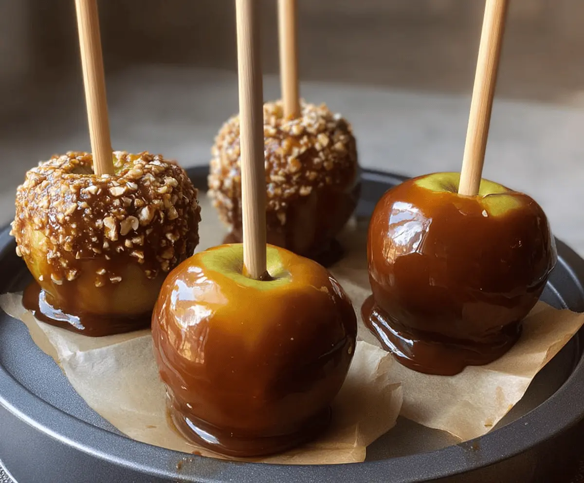 Gluten-Free Caramel Apples