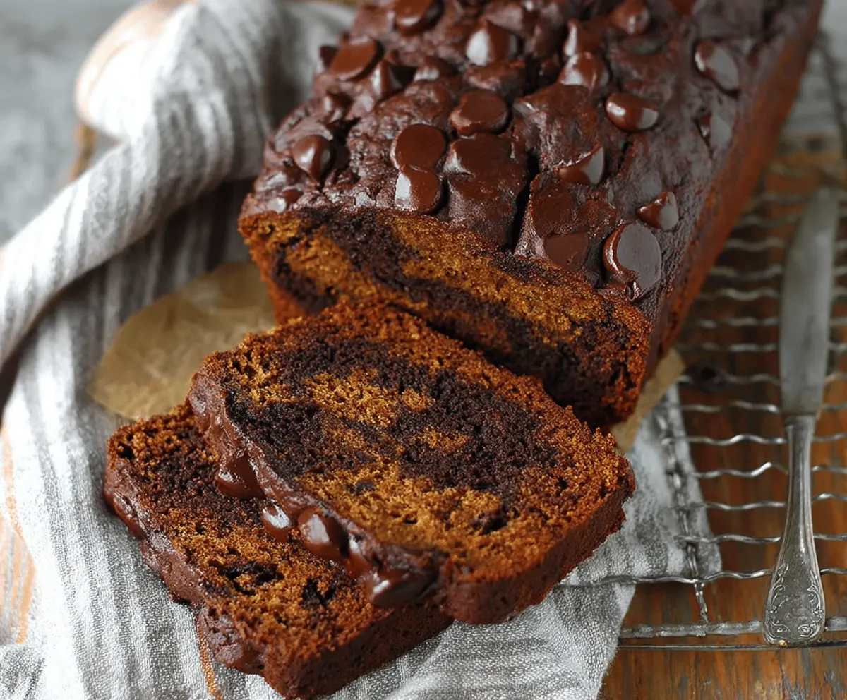 Pumpkin Chocolate Bread