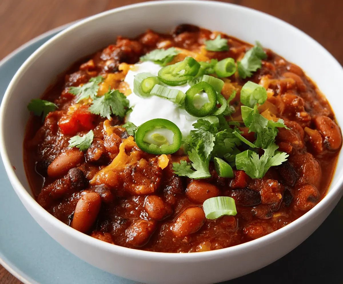 Vegetarian Chili