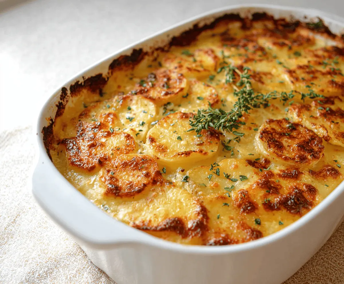 Cheesy Scalloped Potatoes