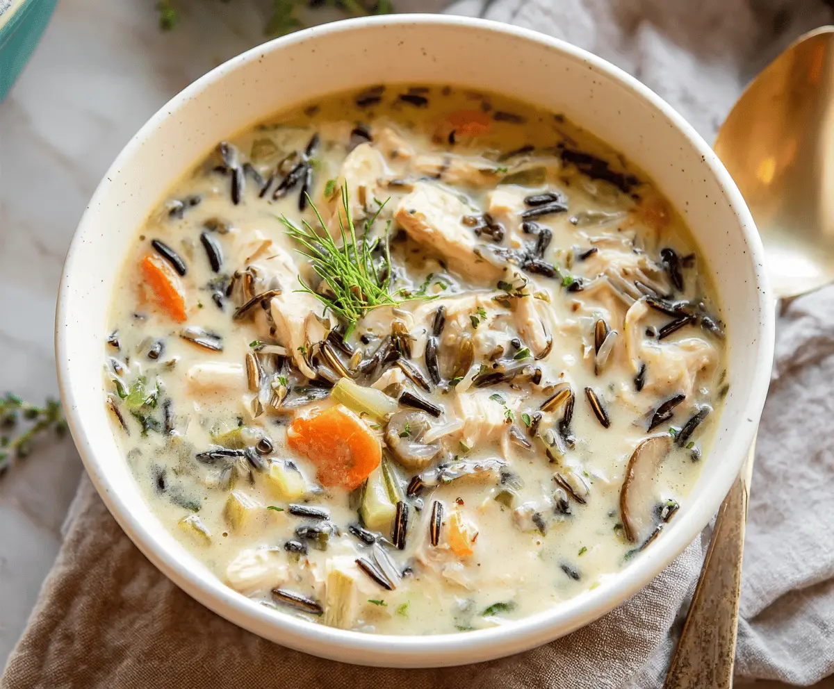 Chicken Wild Rice Soup