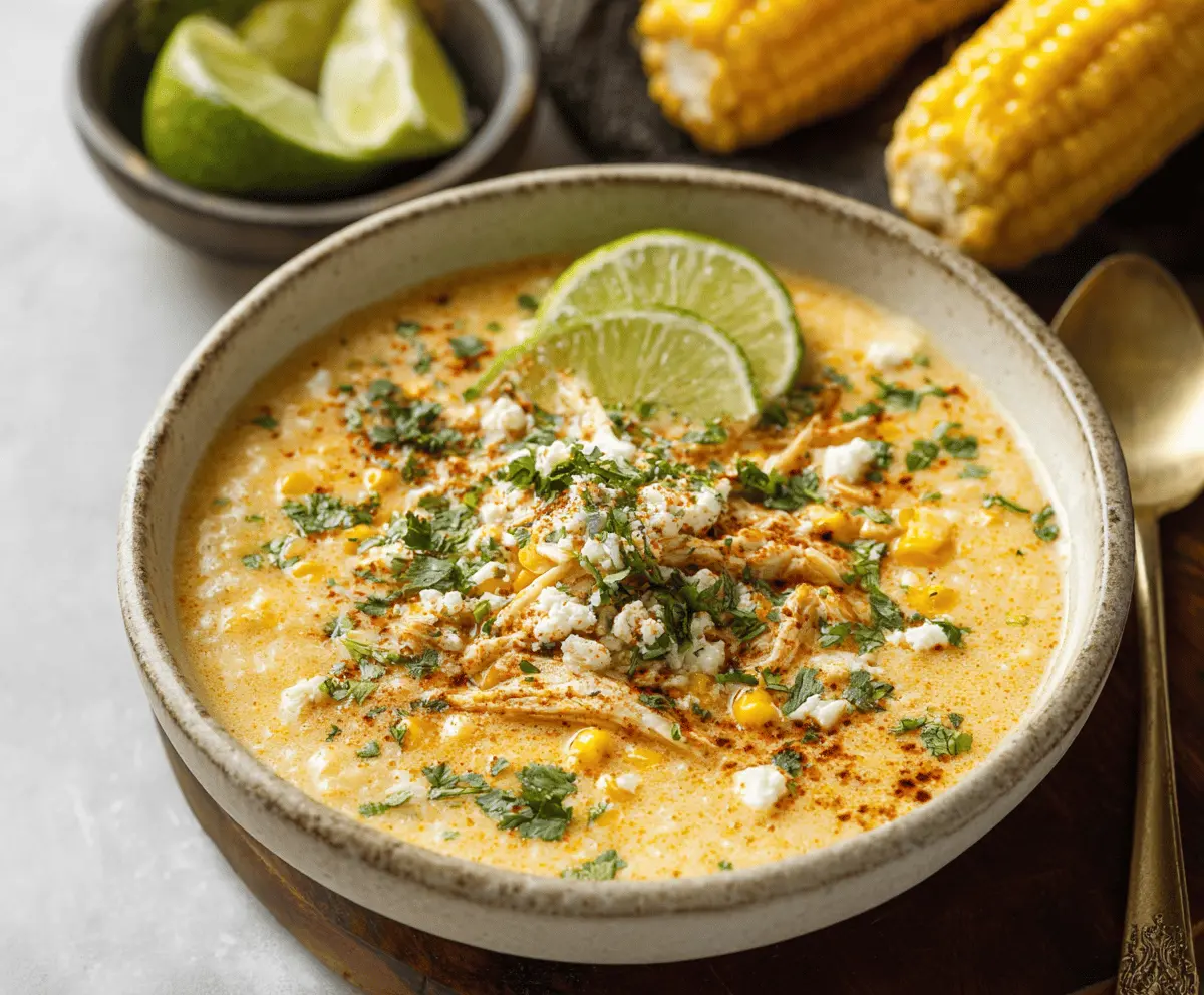 Elote Corn Soup