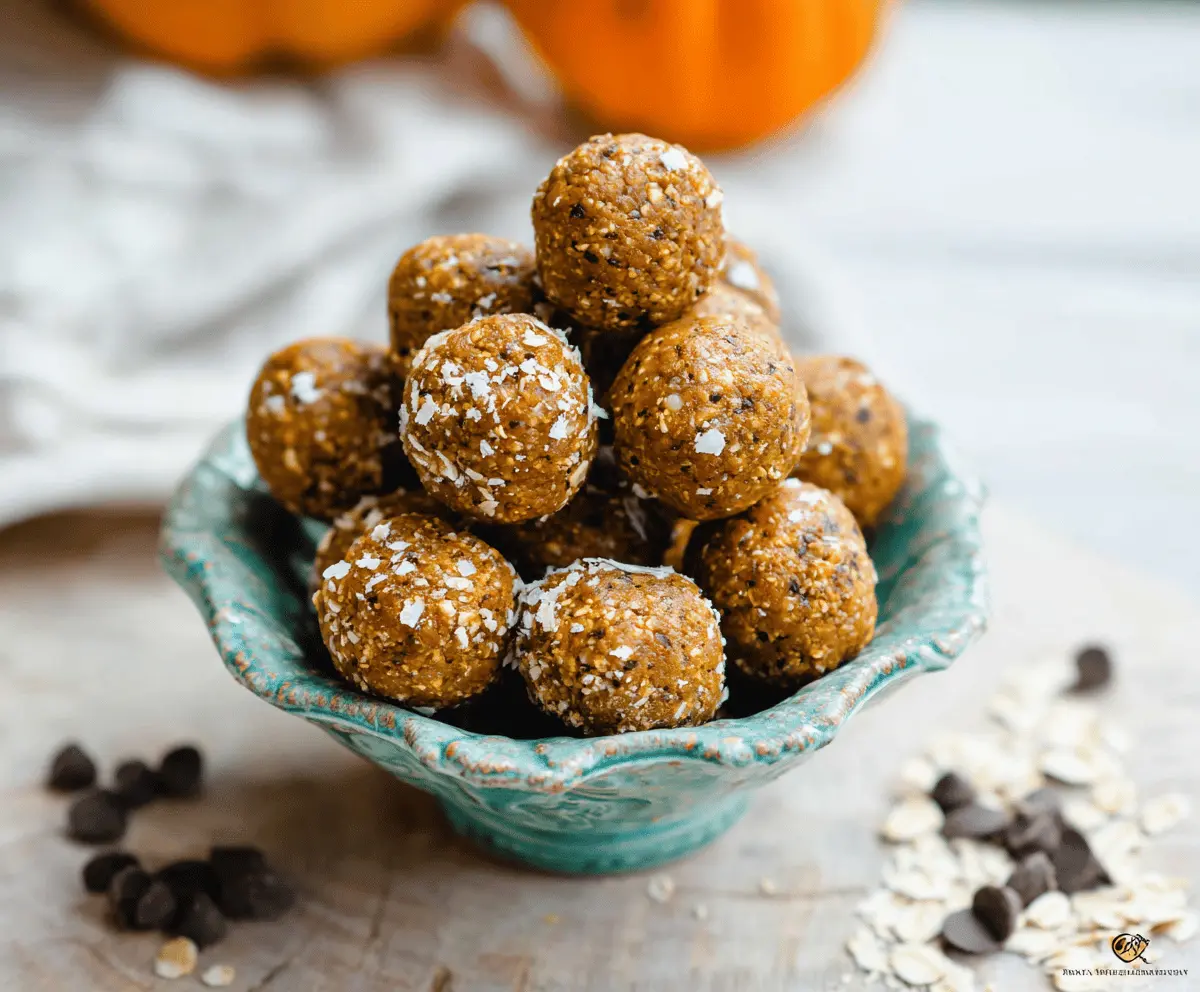 Gluten-Free Pumpkin Protein Balls