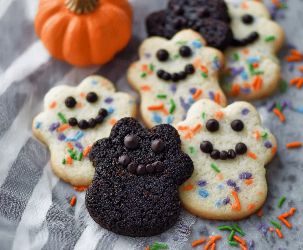 Halloween Shortbread Cookies