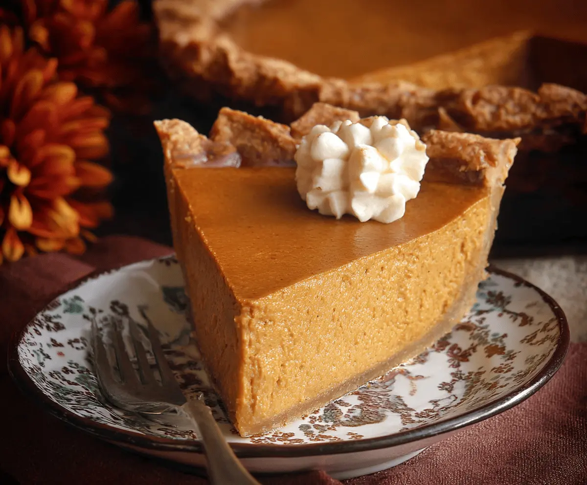 Pumpkin Butter Pie