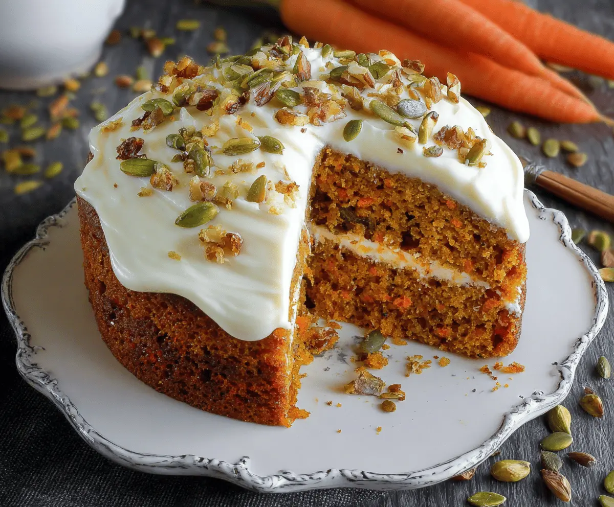 Pumpkin Carrot Cake