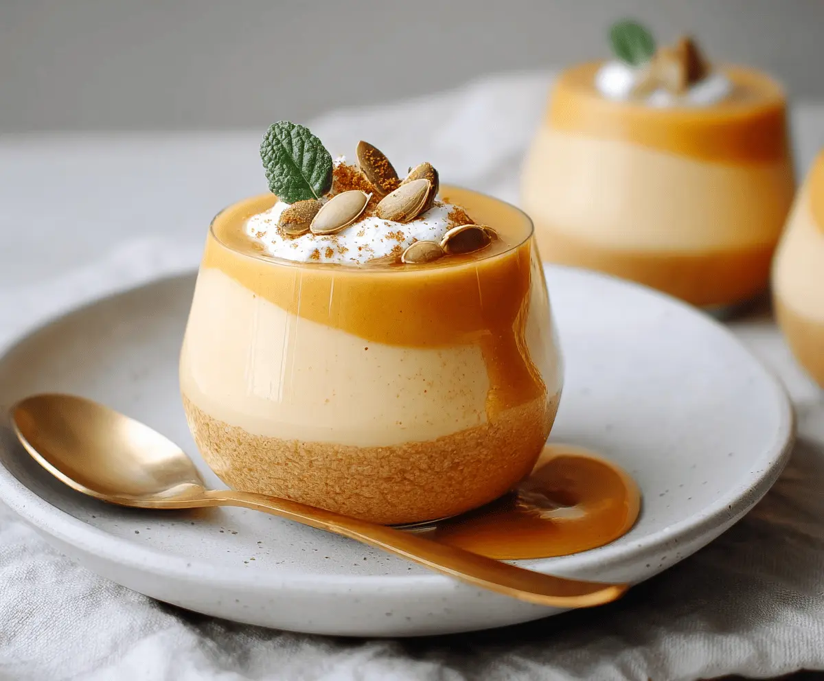 Pumpkin Panna Cotta